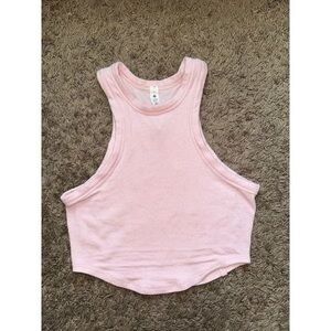 Lululemon Athletica Light Pink Tank Top